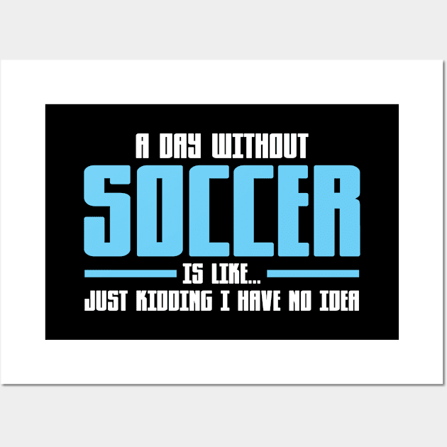 Soccer Soccer Player Wall Art by KAWAIITEE